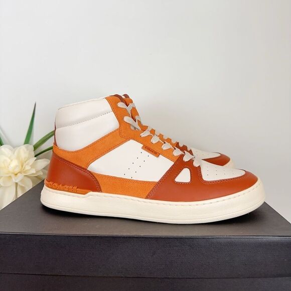 NWT Coach Clip Court High Top Sneaker size US 11 - Picture 6 of 9